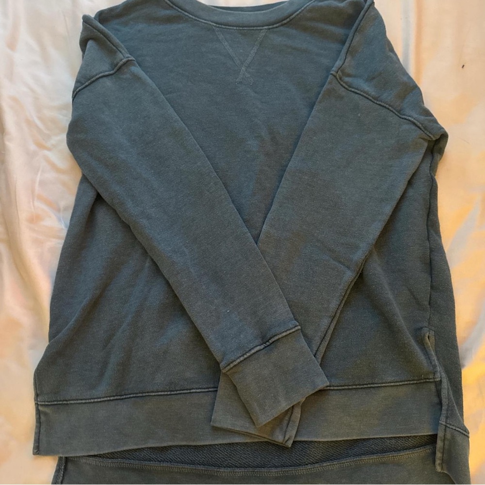 Blue Long Sleeve Sweatshirt